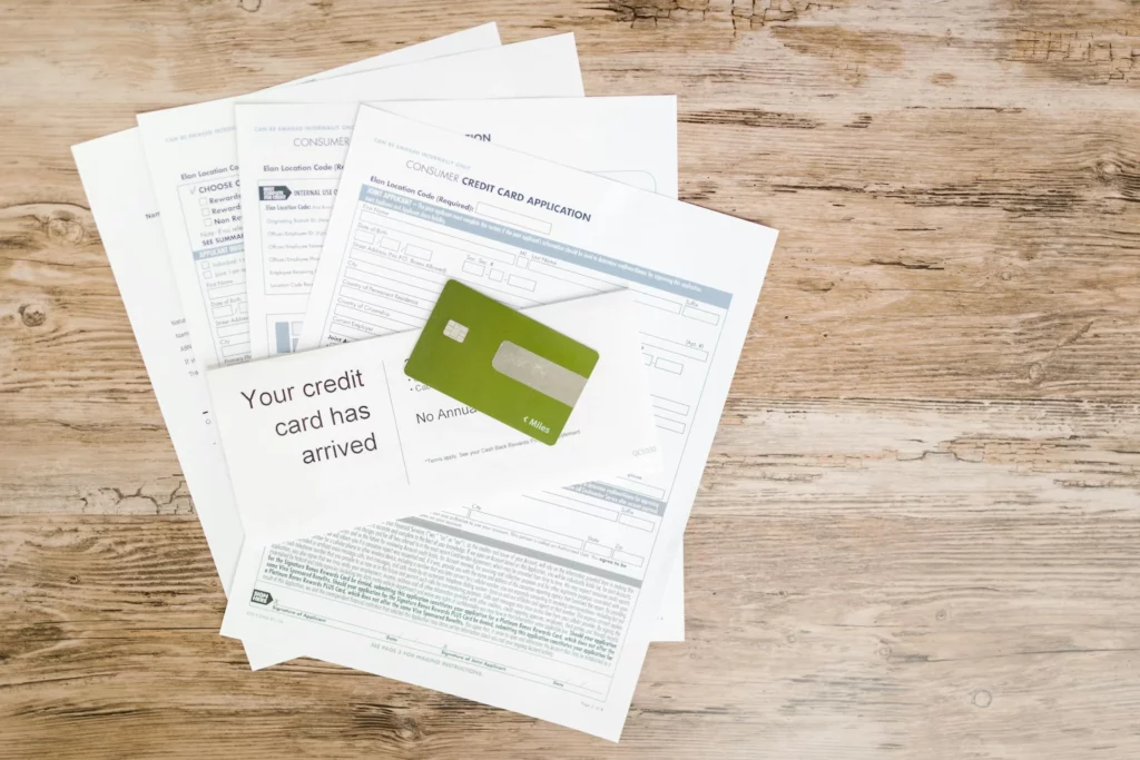 New Credit Card Account